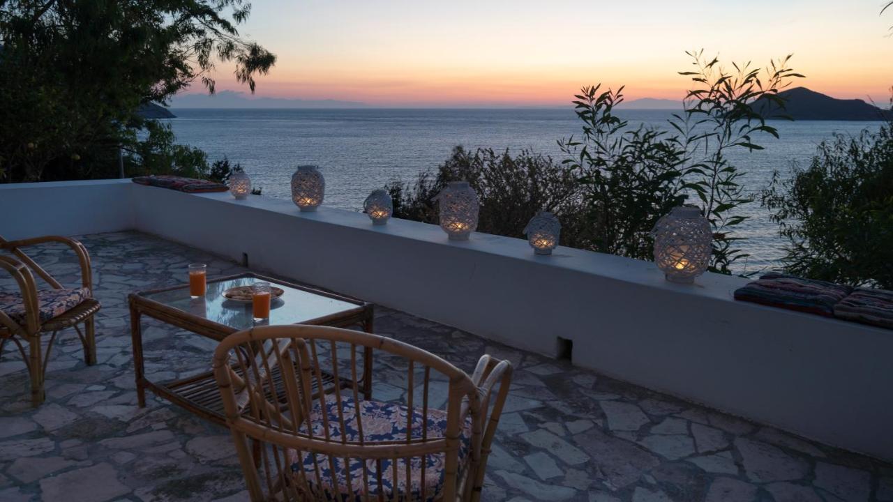 Ivi Beach Front Villa, Leros Vromolithos Exterior photo